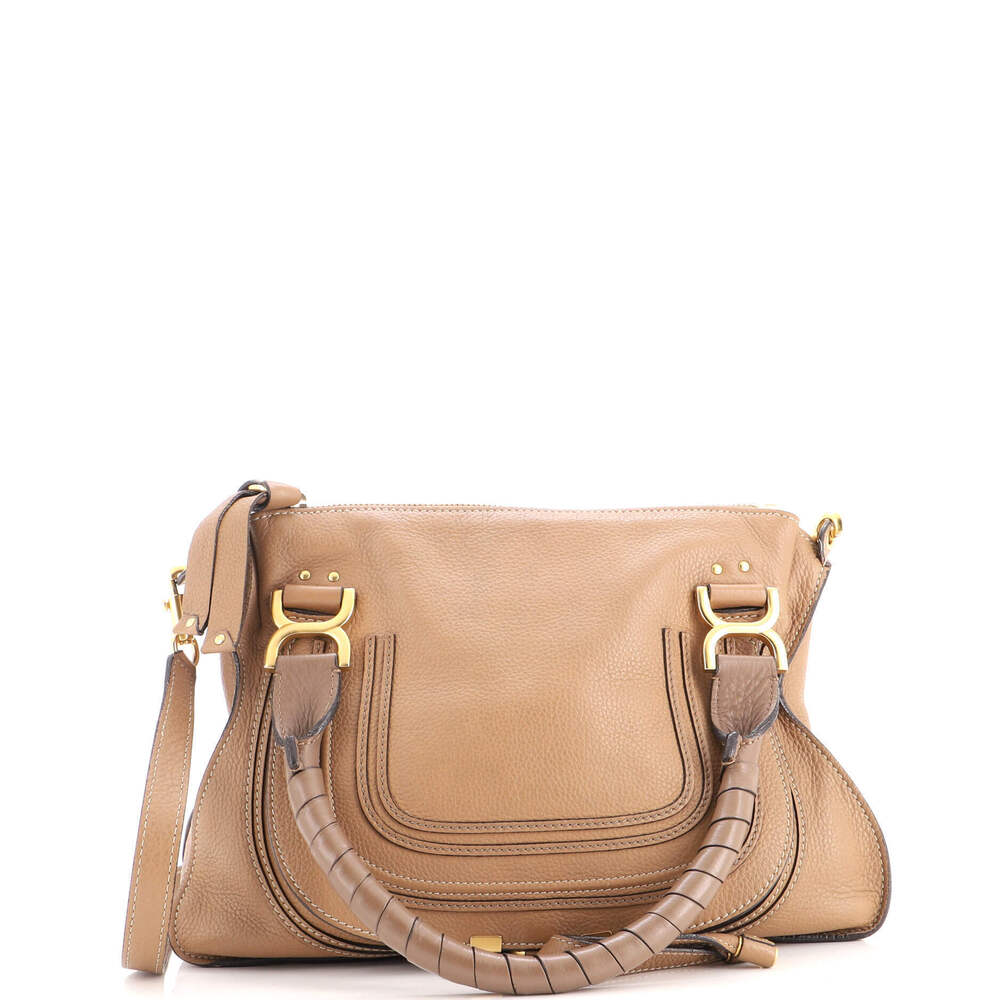 Chloe Medium Marcie Satchel Leather